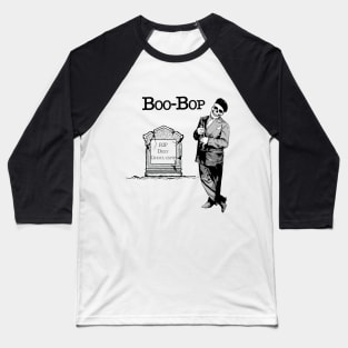 Funny Jazz Halloween T-Shirt, Dizzy Ghoul-espie Boo-Bop Jazz Musician Gift Tee, Bebop Trumpet Player Trick or Treat Music Novelty TShirt Baseball T-Shirt
